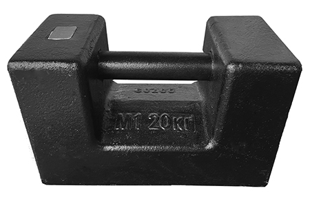 ГО-20М1 гиря образцовая с пакетом документов для эталонной гири (M1-20кг) - Образцовые гири 11036 - 1