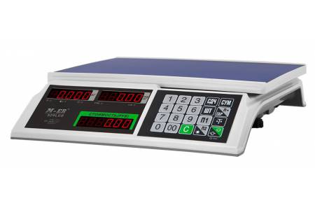 M-ER 326 AC-15.2 "Slim" LED - Торговые электронные весы - 1