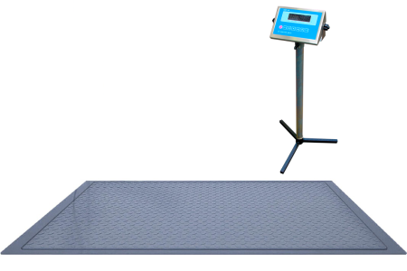 ВСП4-1000.2 В9-1215 (нерж) - Промышленные платформенные врезные весы с 4 датчиками - 1